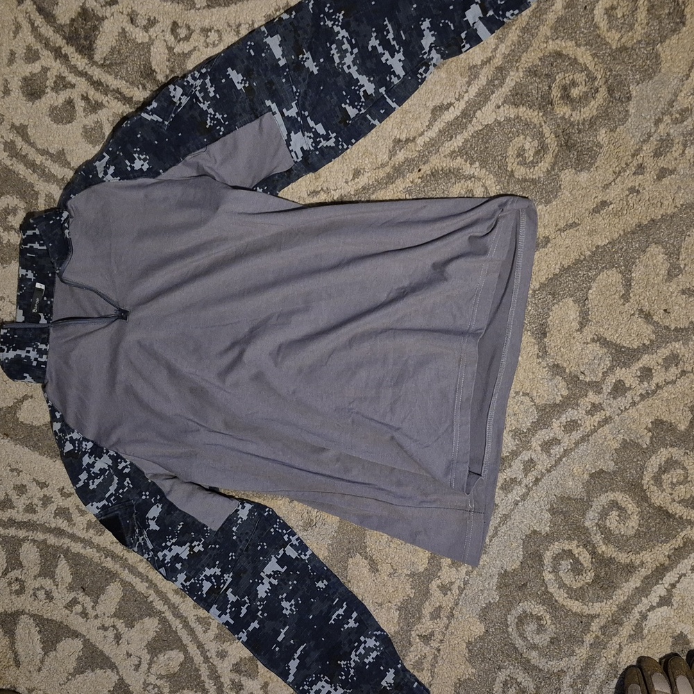 US Navy Digital Camouflage Combat shirt 1/4 Zip